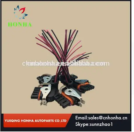 Free shipping 5pcs/lot 5 Pin/Way Engine Harness Connector Generator Plug With Wire or without wire For BOSCH 18242000000