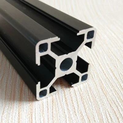 410mm 3030 Black Al profiles  for HyperCube Evolution 3D Printer Parts Black color,8pcs/lot