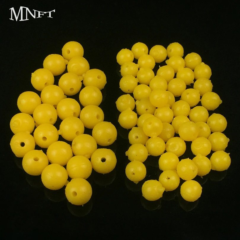 

MNFT 300Pcs/Pack Carp Corn Flavor Bait Artificial Semi Floating Baits Ball Beads Fishing Lure