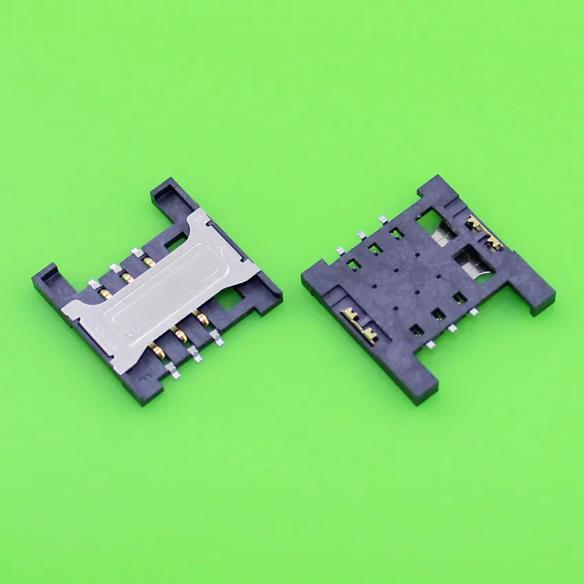 1 Piece Brand New sim card reader holder socket connector for Lenovo A288t A336 A298T S660 A518 S760 replacement.KA-207