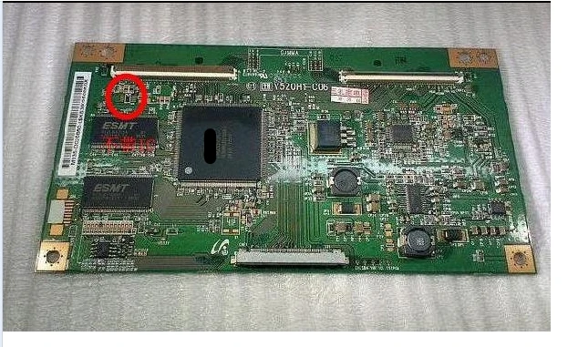 ด้วย IC tyep V520h1-c06 v520h1-l08กระดาน T-CON ลอจิก