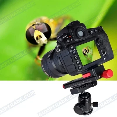 MINI 160mm Macro Focusing Rail Slider Close-up Shooting Head With Arca-Swiss Fit Clamp Quick Release Plate for Tripod Ballhead