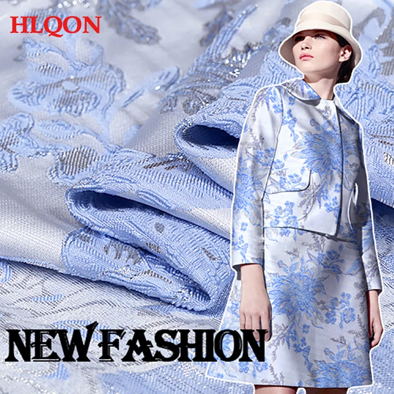 High quality occident style brocade jacquard stereoscopic fabric used for dress women clothing