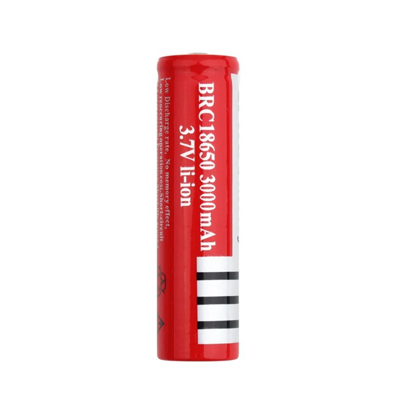 GTF 18650 bateria litowa 3000mah 3.7v jasna latarka ze specjalnym spiczastym ładowanie baterii