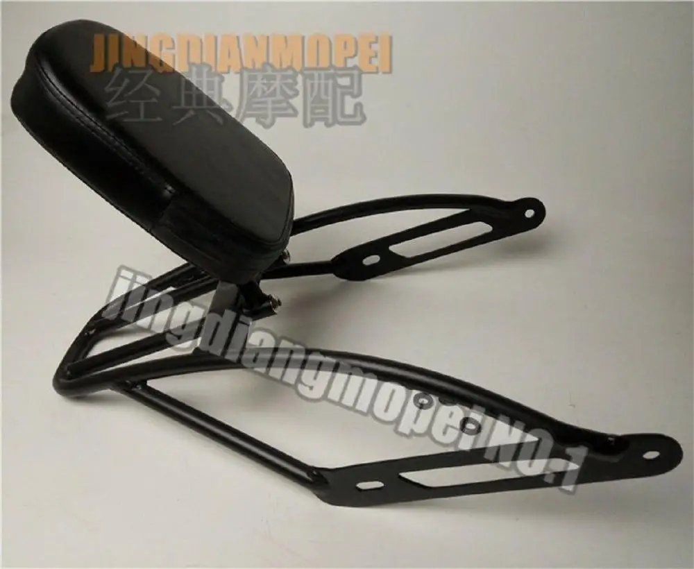 Backrest Sissy Bar Luggage Rack Cushion Pad for Harley Davidson Street 500 XG500 750 XG750 Rod 2014+