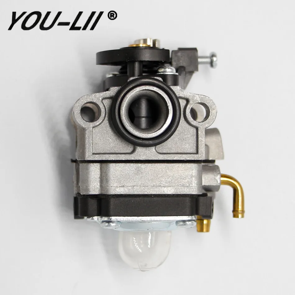 

YOULIINew Carburetor fit for Mantis Tiller Honda 4 Cycle Engine Fg100 Gx22 Gx31 4 Stroke Engine Trimmer Cutter # 16100-zm5-803