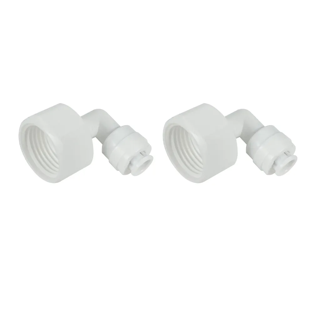Femmina Adattatore 1/2 "x 1/4" OD Quick Connect Lato Parti per Filtri Per L'acqua e Sistemi RO-2 PACK