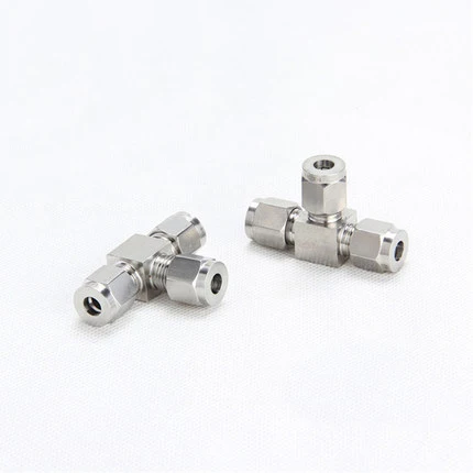 304 Female Branch Tees,Pipe Compression Fitting,Stainless Steel Tube Compression Fittings