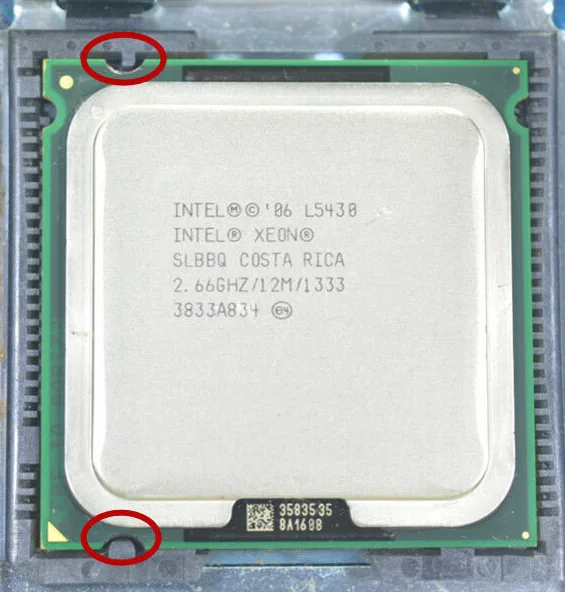 

Original Intel Xeon L5430 processor 2.66GHz 12MB Quad-Core CPU equal to Q8300 Q8400 works on LGA775 mainboard no need adapter