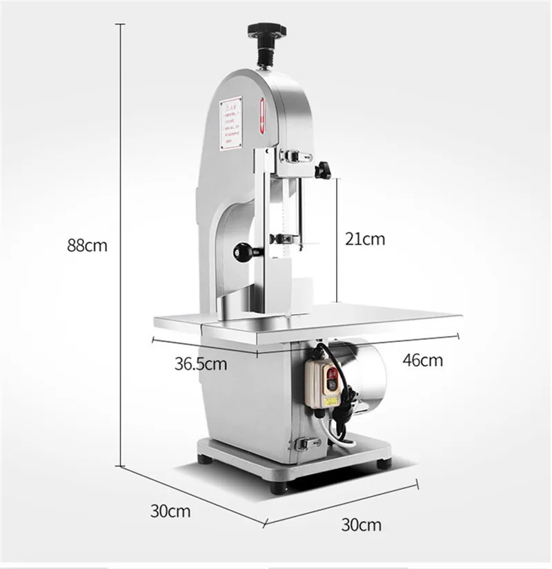High Efficiency Electric Meat Cutting Machine Price Commercial Meat Bone Saw Machine Meat Cutter Machine For Sale image 3