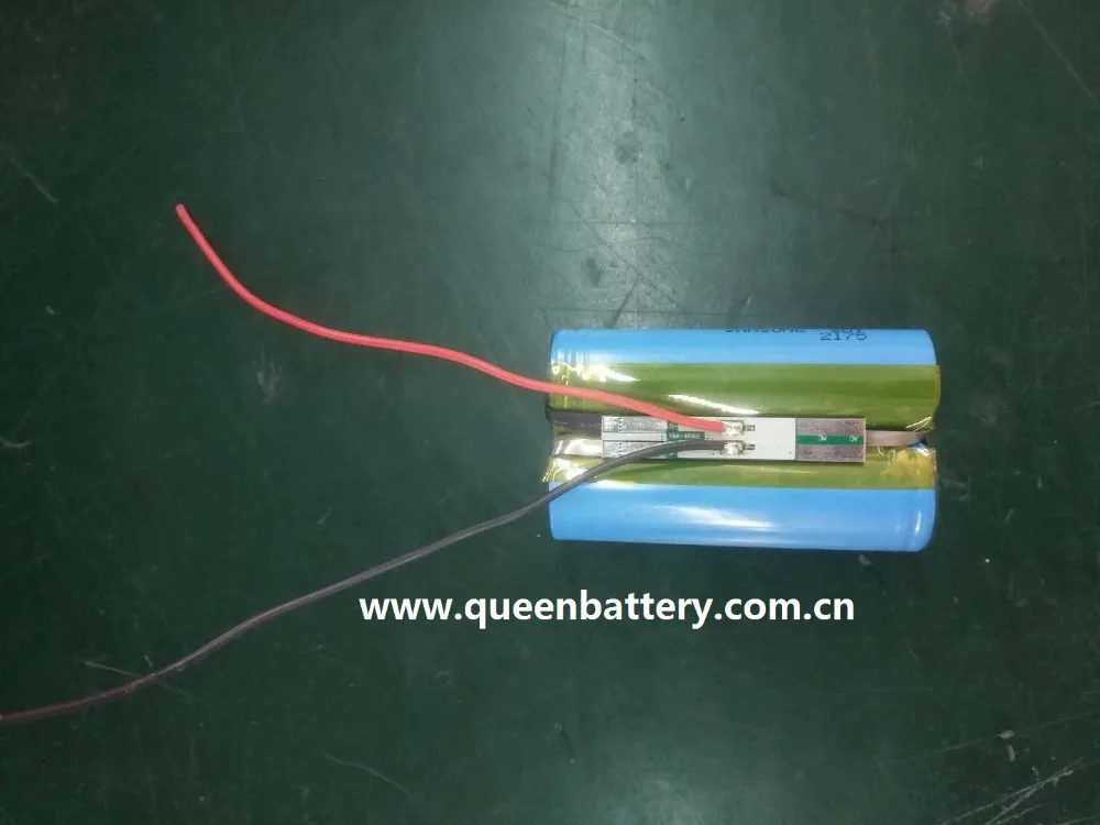 2s1p 21700 m50 50e 7.4v 5000mah battery pack with pcb(3-6A) with 22AWG LEAD WIRES