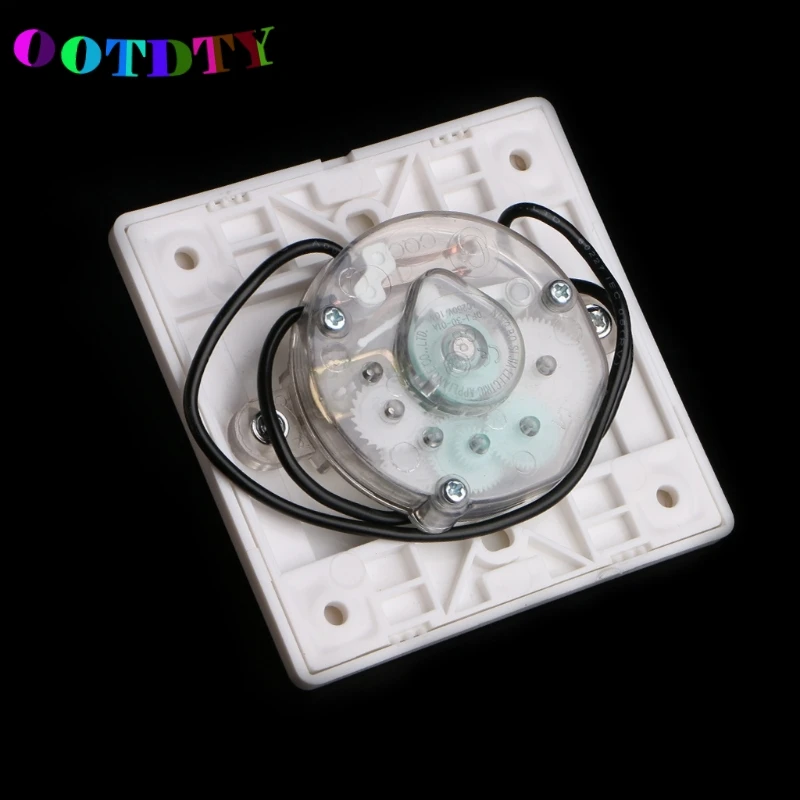OOTDTY AC 220V Timer Switch Control Pump Mechanical Countdown Control Interruptor 30/60/120 Minutes