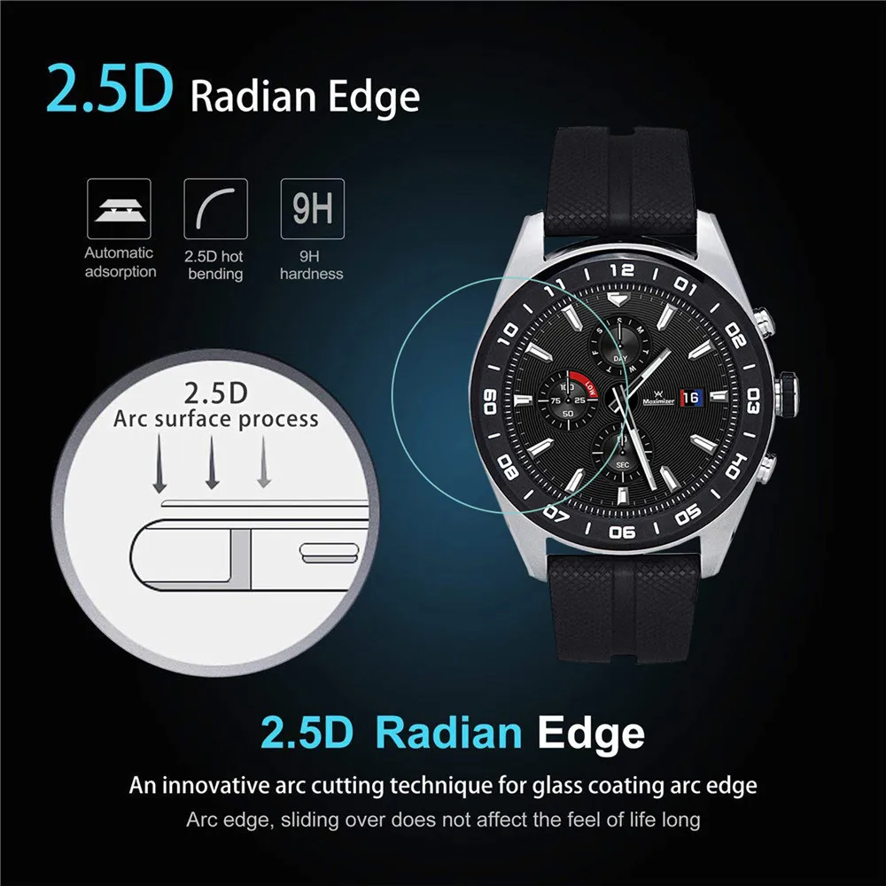 Dành Cho LG Dây W7 Màn Hình Kính Cường Lực Bảo Vệ 9H 0.3Mm 2.5D Tròn Edge Chống Cháy Nổ Chống Trầy Xước kính Bảo Vệ Bộ Phim
