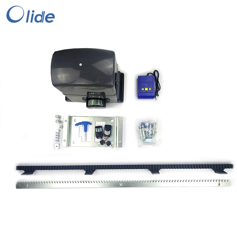 Automatic Electric Sliding Gate Opener 600kg-800kg,With 4m Nylon Racks And 2 Remote Control