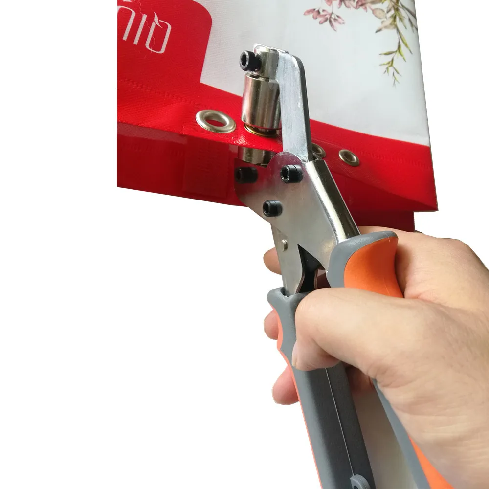 Mini Manual Dotter Eyelet-Puncher Hand Press Grommet Puncher Plier Punching Machine Tool for Eyelet 6mm 10mm 10.5mm Size