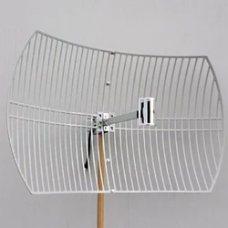 Ultra Long Range WiFi Extender, Directional Parabolic Grid, High-Speed Signal Booster, Outdoor Antenna, 2.4g Alfa Antenna