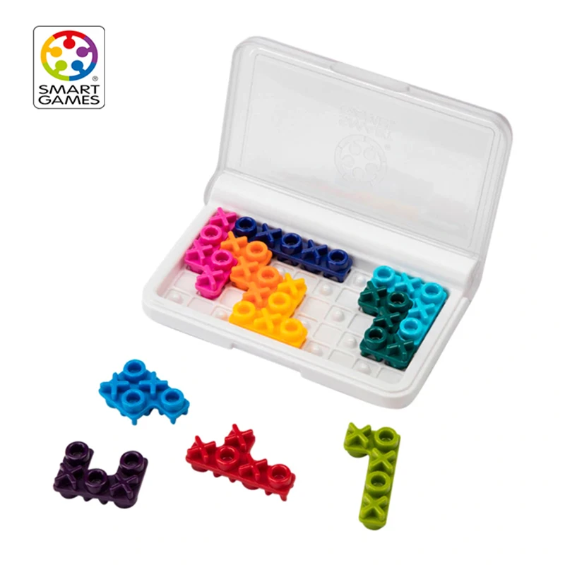 Smart Spiele IQ XOXO Puzzle Spielzeug mit 120 Herausforderung Montessori Leben Geschick Bildung Spielzeug für Kinder logisches denken Fähigkeit