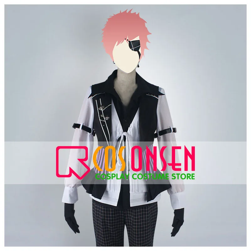 

COSPLAYONSEN Diabolik Lovers Tsukinami Shin Cosplay Costume 9 Pcs Full Set Any Size