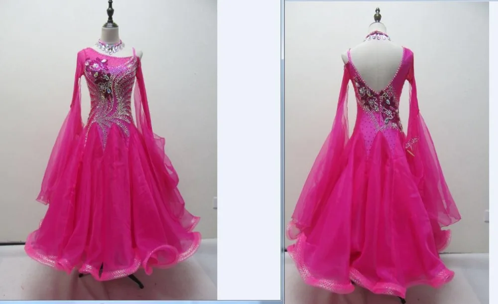 

ballroom dress woman ballroom dresses dance customize ballroom dress competition lycra rose red