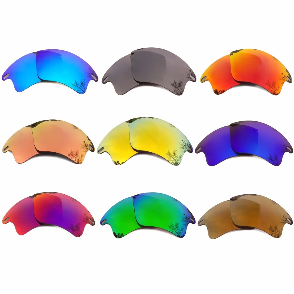 PAZZERBY Polarized Replacement Lenses for Fast Jacket XL Sunglasses - Multiple Options