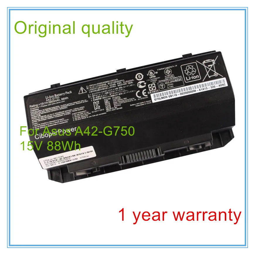 

A42-G750 Laptop Battery for OG G750 Series G750J G750JH