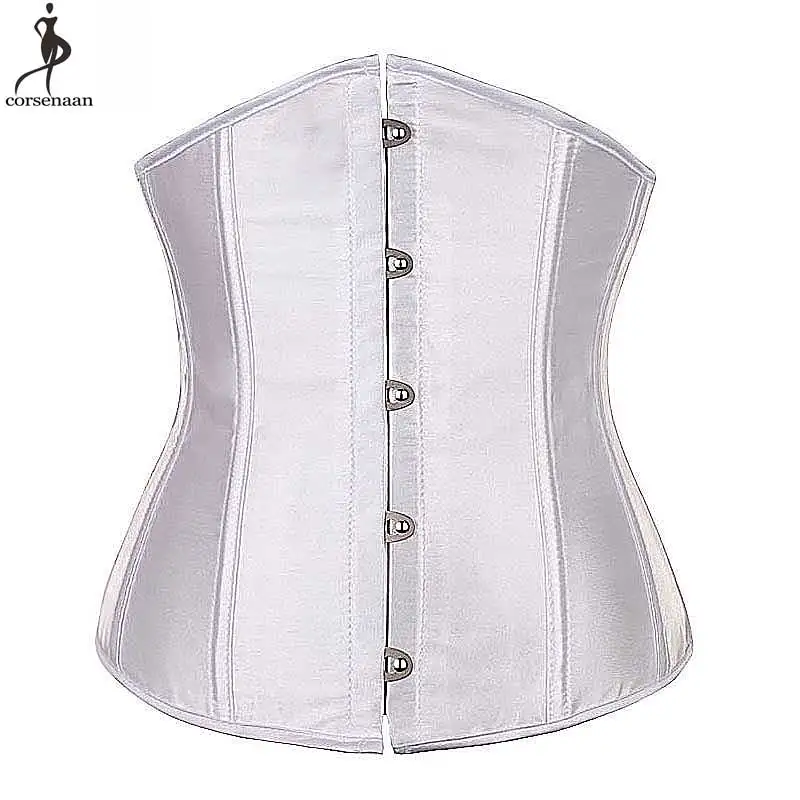 Lowest Price Wholesale Cheap Corset Factory Bustiers Dropshipping Satin Underbust Korset Waist Slimming Bustier Fish Boned Korse