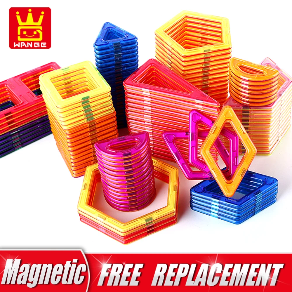 1PC Standard Size Magnetic Blocks DIY Building Single Bricks Parts 24 Different Types Educational Toys For Kids Gift