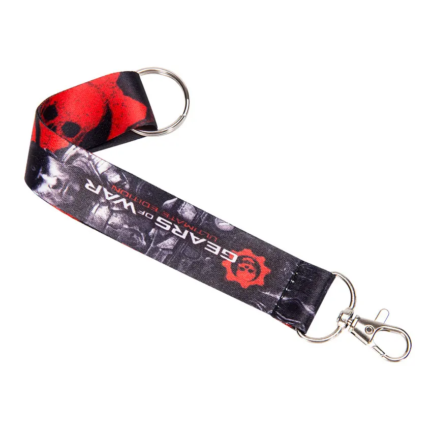 Promotion Full Color personalised Custom Logo Text Print neck straps Gift Lanyard Office Electronics