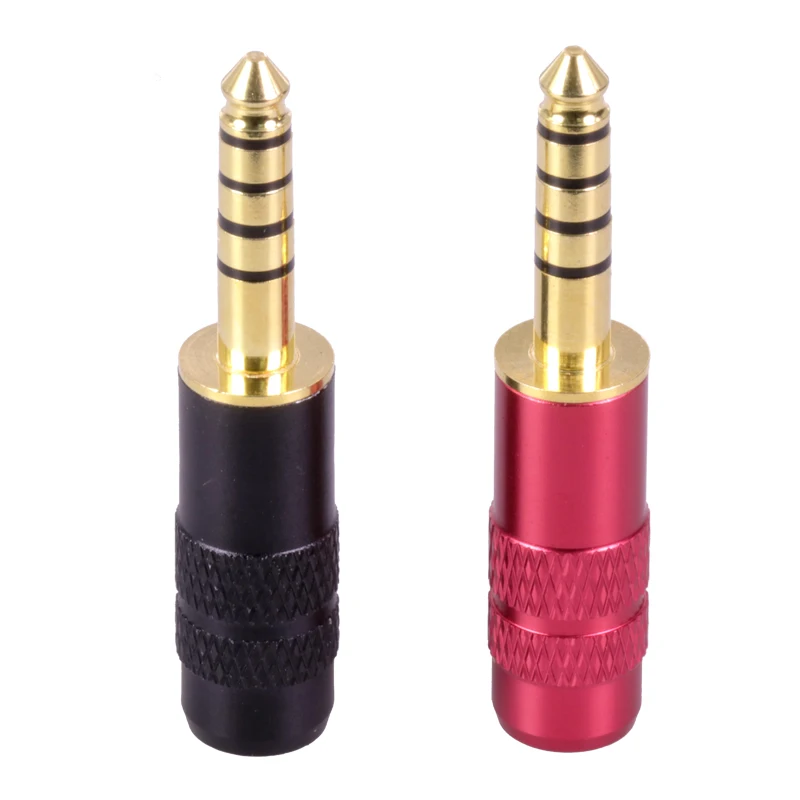 2pcs R Sony NW-WM1Z NW-WM1A AMP Playe 5Poles Male 4.4mm Jack Full Balanced Headphone Plug 19.5mm  r