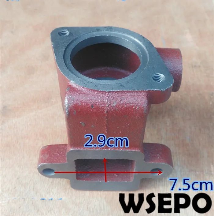 Top Quality! Thermostat Case Fits for 4105/4108 4 Cylinder 04 Stroke Water Cooling Diesel Engine