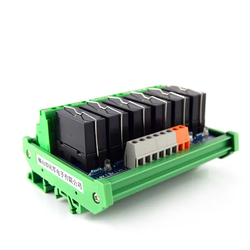 

6-way power relay module double module i intermediate relay 24V PLC amplifier board