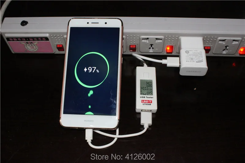 UNI-T UT658 UT658B Tester USB; telefono cellulare/Mobile di Potere/Notebook/Prodotti Digitali/Tensione e Corrente Monitor