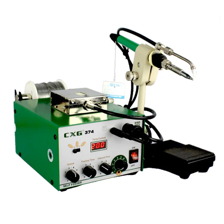 CXG-374/H Automatic Tin Supply Feed System Lead-free Welding Soldering Machine