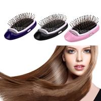 Ionic Hair Brush Portable Electric Hairbrush Anti Static Magic Negative ion Hair Massage Comb no more frizz Hair Styler dropship