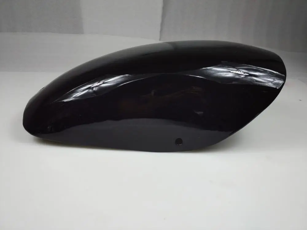 Short Flat Rear Fender Bobber Cafe Racer for Harley Davidson Iron Sportster XL 883 1200 48 72 Forty Eight Seventy Two Black