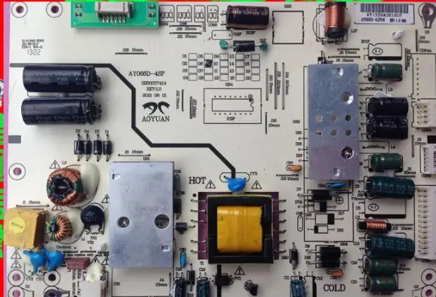 

AY066D-4SF 3BS0037414 REV:1.0 power supply board for connect with T-CON connect board GLB Video