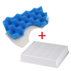 1Pc DJ63-00672D H11 Dust HEPA Filter + 1 Set Blue Sponge Filters for Samsung SC4300 SC4470 VC-B710W Vacuum Cleaner Spare Parts