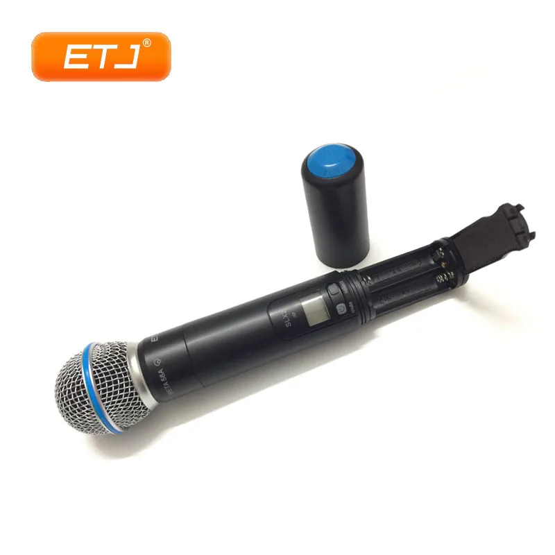 SLX24 Beta58 UHF Wireless Microphone Professional Karaoke Handheld Microfone Top Quality SLX4 SLX Dynamic Mic