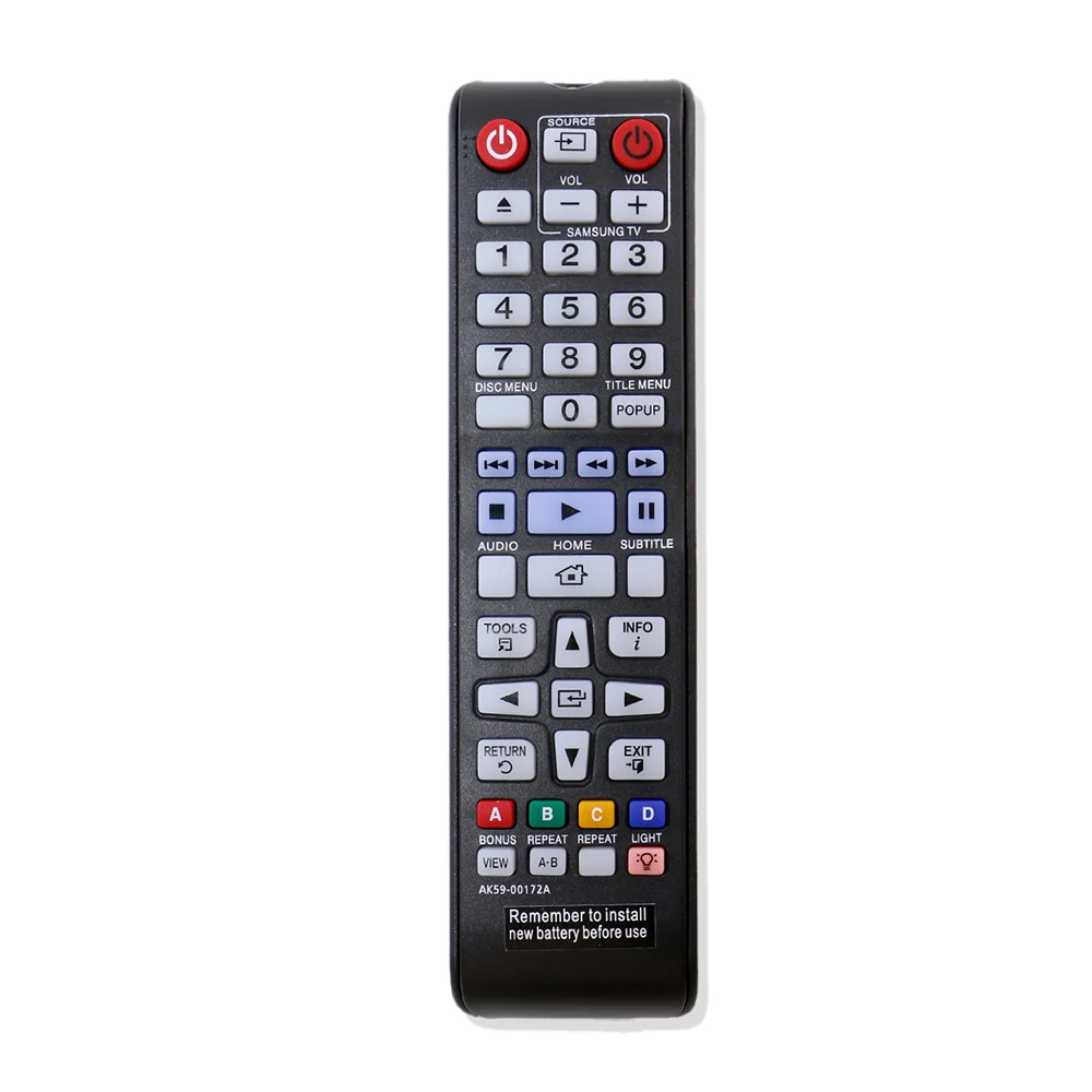 Пульт дистанционного управления, подходит для Samsung Blu-Ray дискового плеера, AK59-00172A BDF5700 BDJ5100 BDJ5900 BDJ5700
