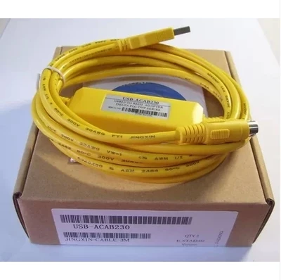 USBACAB230 USB-ACAB230 USB-DVP USB Programming Cable for Delta DVP series PLC, Support Win7