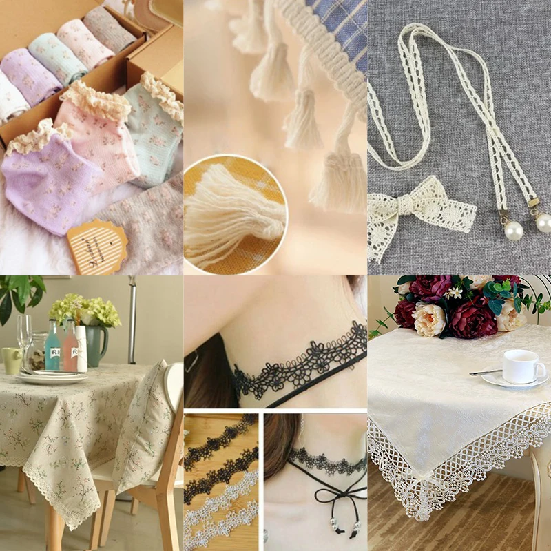DIY Gold Quasten-Spitze – 4.5 M Rolle, Polyester, Für Näharbeiten, Möbeldekoration & Kostüme