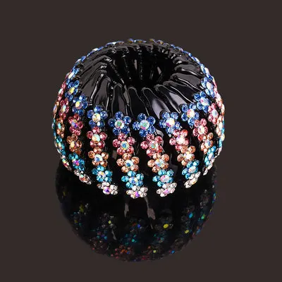 New Fashion Bird Nest Plastic Hair Clip Pin Expanding Tail Hair Claws Bun Donut Holders for Women Girls Hair Accessories