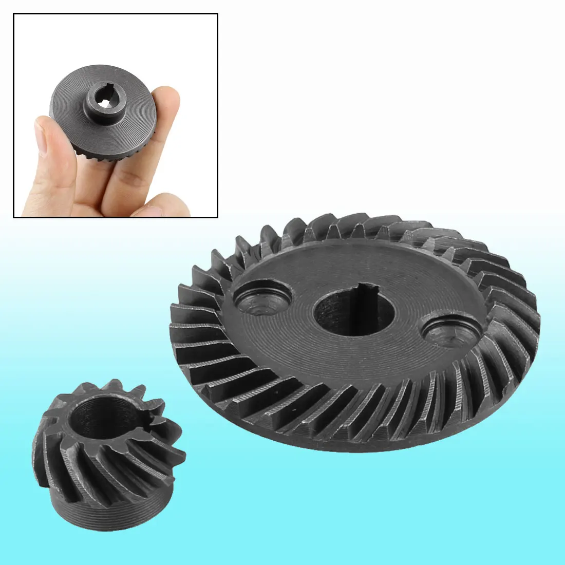 New Metal Spiral Bevel Gear Set For Makita 9523 Angle Sander Angle Grinder