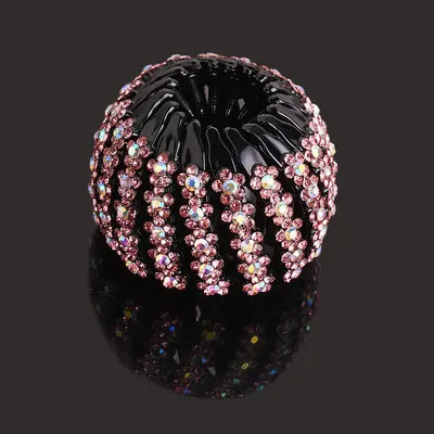 New Fashion Bird Nest Plastic Hair Clip Pin Expanding Tail Hair Claws Bun Donut Holders for Women Girls Hair Accessories