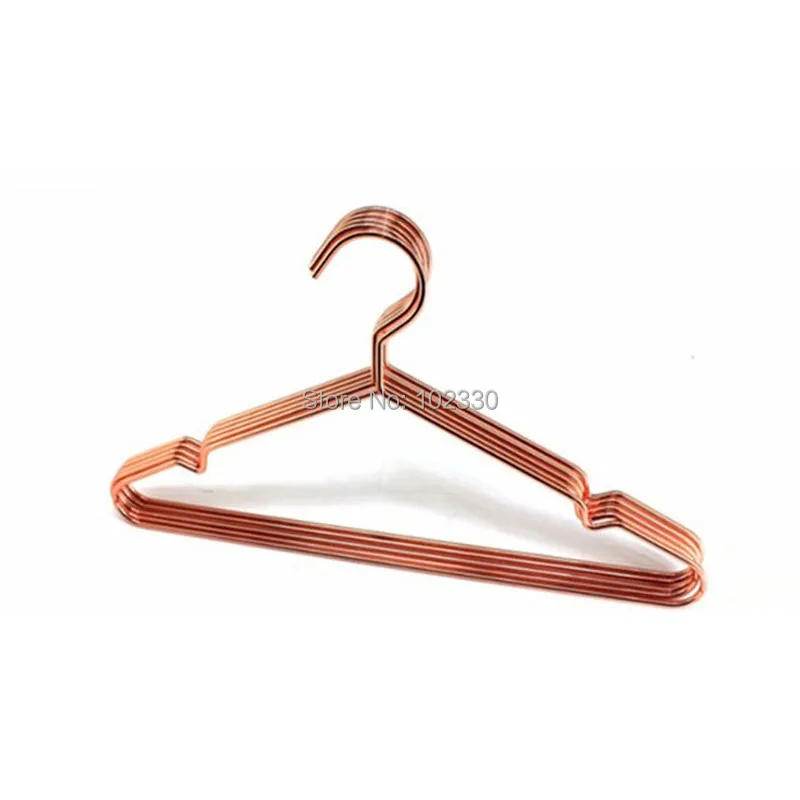 Imagem -04 - Cabides de Ouro Rosê da Moda Cabides para Roupas Organizador de Armazenamento Antiderrapante Suporte de Cabide para Adultos e Crianças 40cm