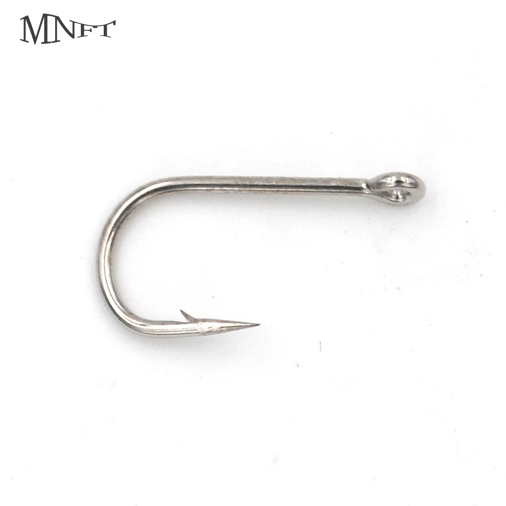 MNFT 50PCS12# Egg Hook Fly Fishing Tying Hooks Nymph Flies Hooks Trout Salmon Fishing