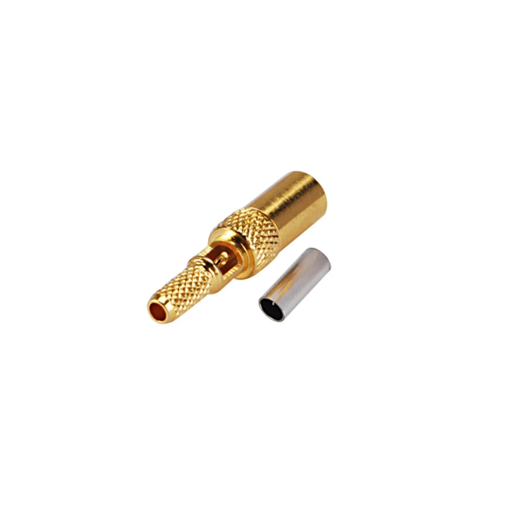 Eightwood SSMB Plug Male RF Coaxial Connector Adapter for RG 316 LMR-100, RG174 Coaxial Cable