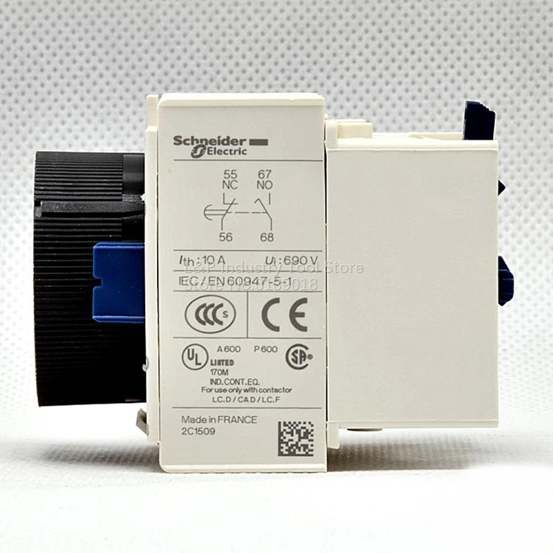 100% New Original Schneider France Module LADS2 1-30S Time Delay Block Electricity On Delay LA-DS2 Contactor Relay TeSys 038610