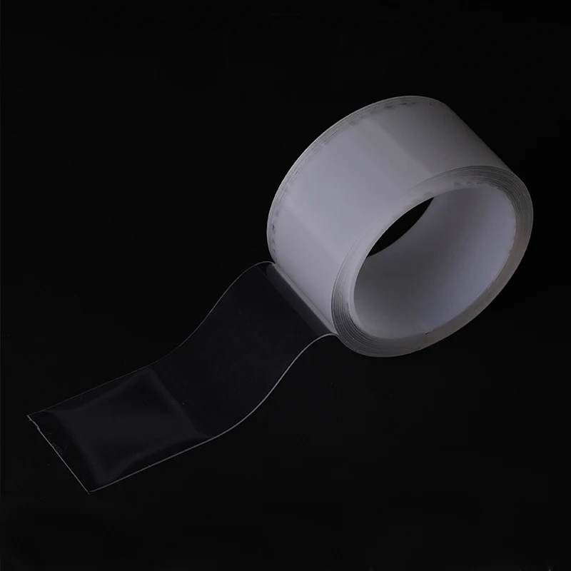 1 roll single-side adhesive Waterproof Mildew Strong Self-adhesive Transparent Tape Bathroom Toilet Crevice Strip Sink Pool Seal