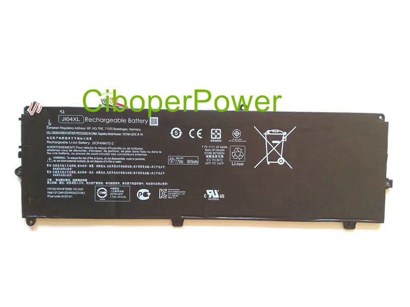 Original Battery For 47WH JI04XL battery for J104XL J1O4 HSTNN-UB7E ELITE 1012 G2